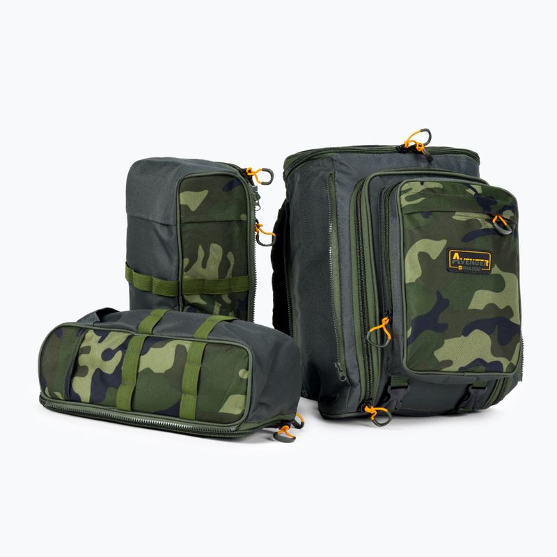Prologic Avenger Karpfen Rucksack grün camo 65065 4