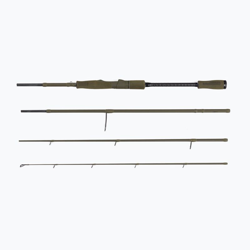 SavageGear Spinnrute Sg4 Medium Game Travel 4 sec grün 72205