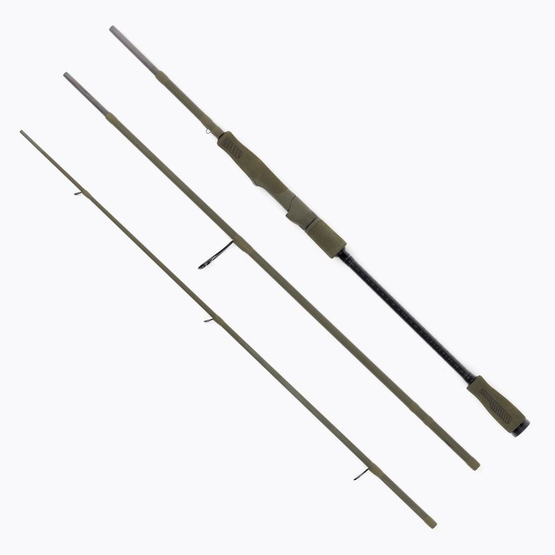 SavageGear Sg4 Medium Game Travel Spinnrute 4 sec schwarz 72207