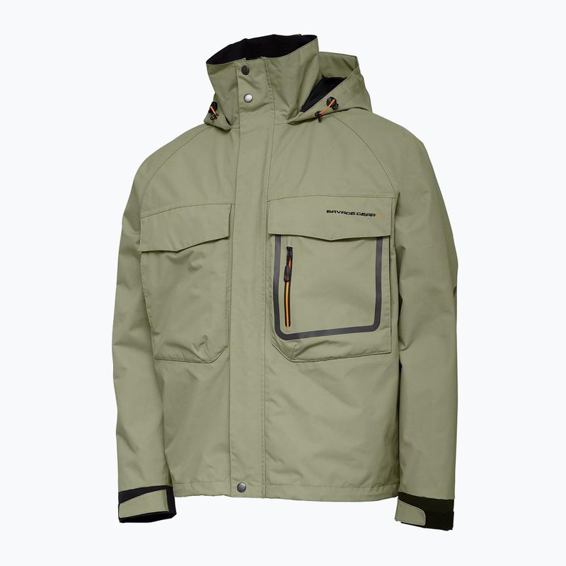 Herren Savage Gear SG Hybrid schiefergrüne Jacke 6