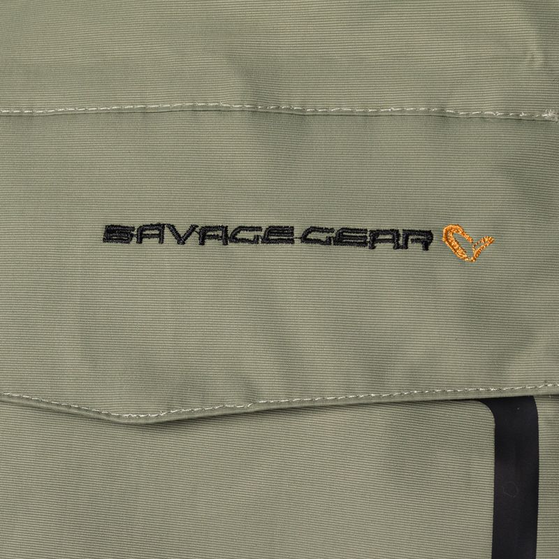 Herren Savage Gear SG Hybrid schiefergrüne Jacke 3