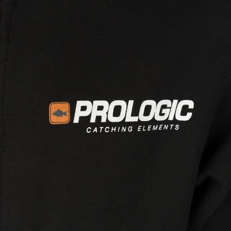 Prologic Eden Zip Hoodie Angeln Sweatshirt schwarz 73753 3
