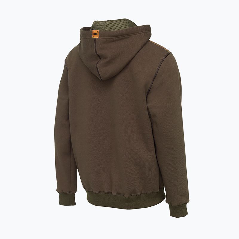 Prologic Mega Fish Hoodie grün PLG066 2