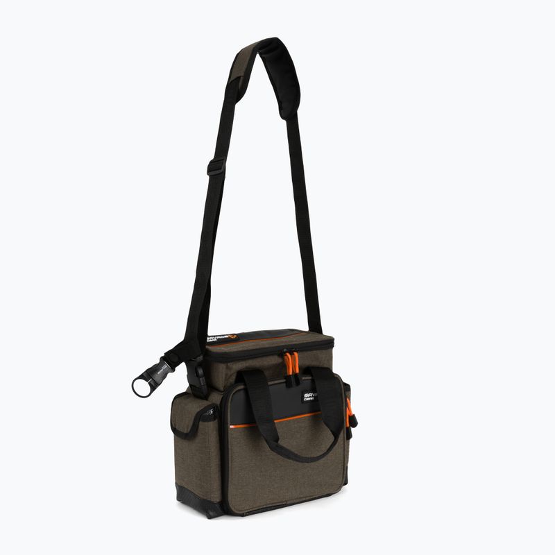 SavageGear Specialist Köder Tasche 6 Boxen braun 74234 2