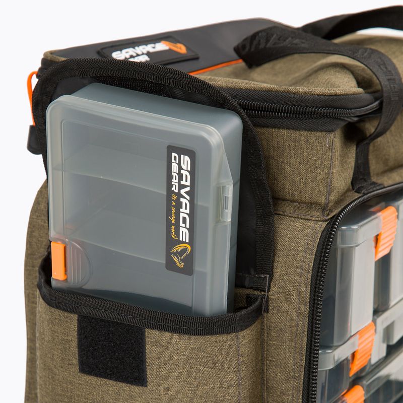 Savage Gear Specialist Köder Tasche 6 Boxen braun 74236 11