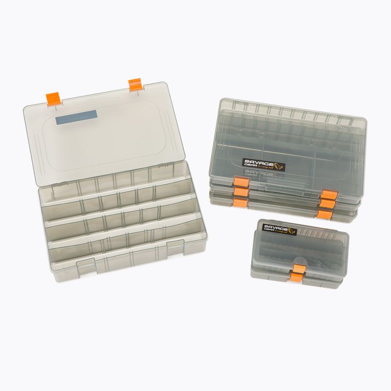 Savage Gear Specialist Köder Tasche 6 Boxen braun 74236 14