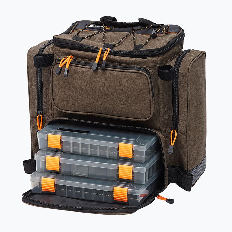 Savage Gear Specialist Rucksack 3 Boxen braun 74239 7