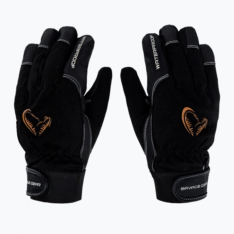 Savage Gear All Weather Handschuh schwarz 76457 2