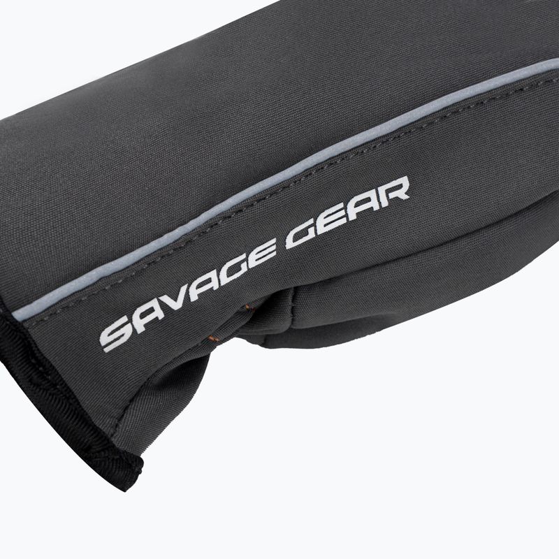 Savage Gear Softshell Angelhandschuh grau 76460 4