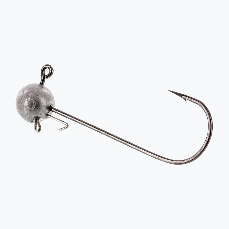 Westin RoundUp HD Natural Mustad Köder Jigköpfe 32629 3 Stück Silber T07-0050-080