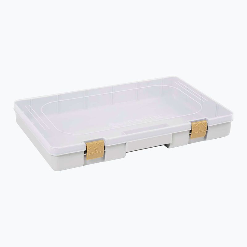 Westin W3 Game Tackle Box 36 x 22,5 x 5 cm grau/klar