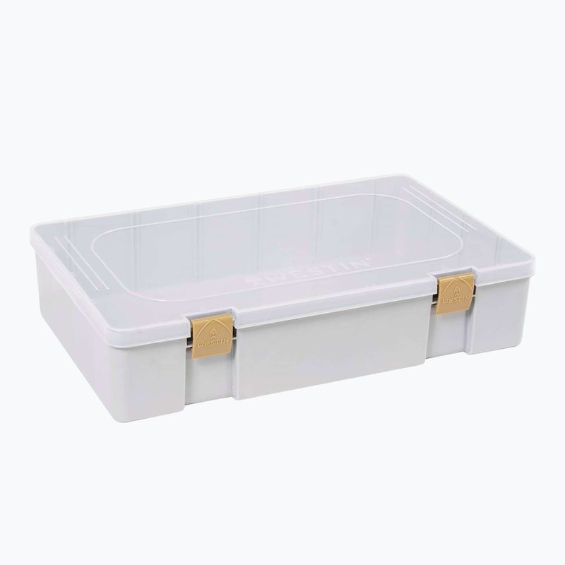 Westin W3 Game Tackle Box 36 x 22,5 x 8 cm grau/klar