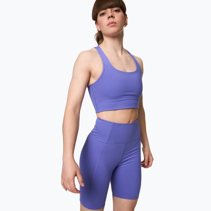 Trainingsshorts Damen Girlfriend Collective Compressive wild iris 4