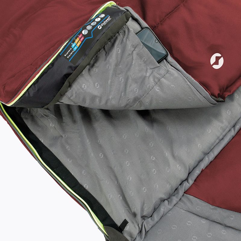 Outwell Contour Lux Schlafsack kastanienbraun 230367 15