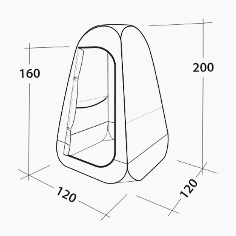 Easy Camp Little Loo Zelt grau 120427 4