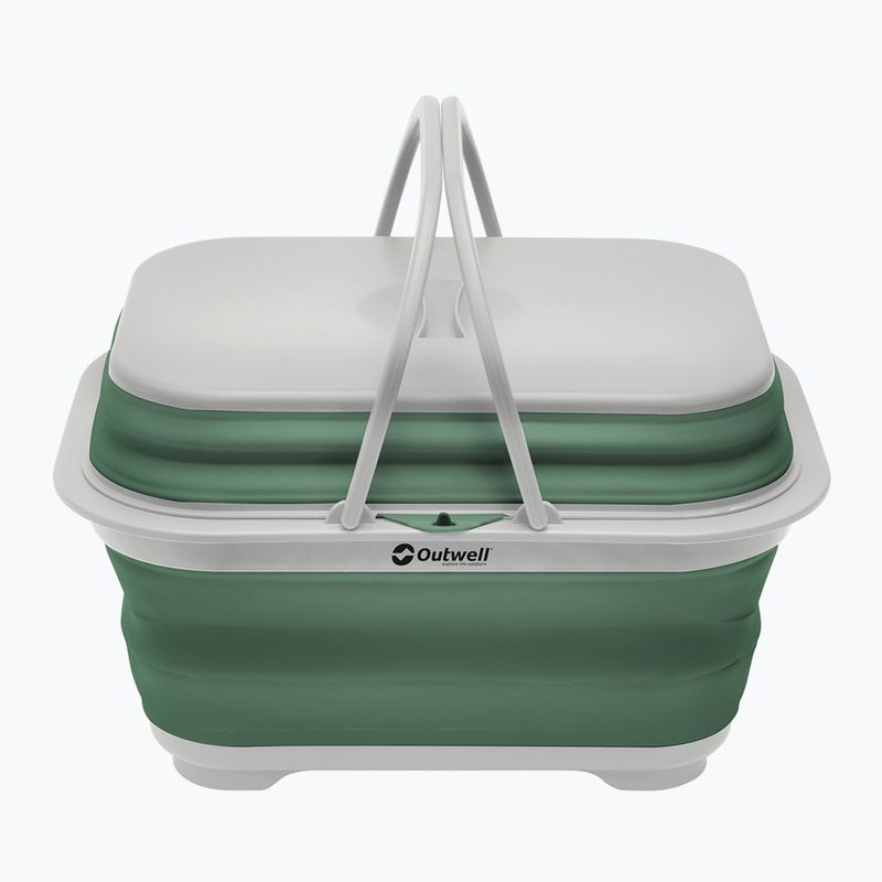 Outwell Collaps Washing Base Griff und Deckel Faltschüssel grün-grau 651131