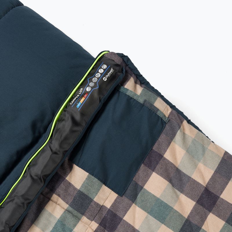 Outwell Camper Lux Schlafsack navy blau 230393 5