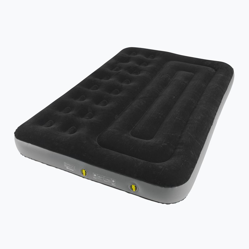Outwell Classic Double Zwei Kammern aufblasbare Matratze schwarz 400048