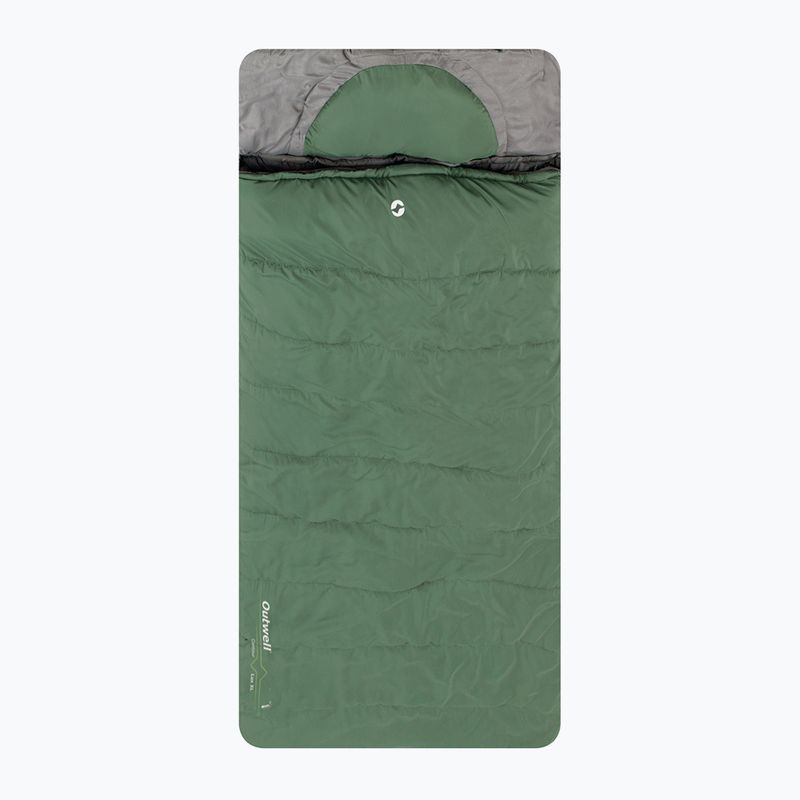 Outwell Contour Lux XL Schlafsack grün