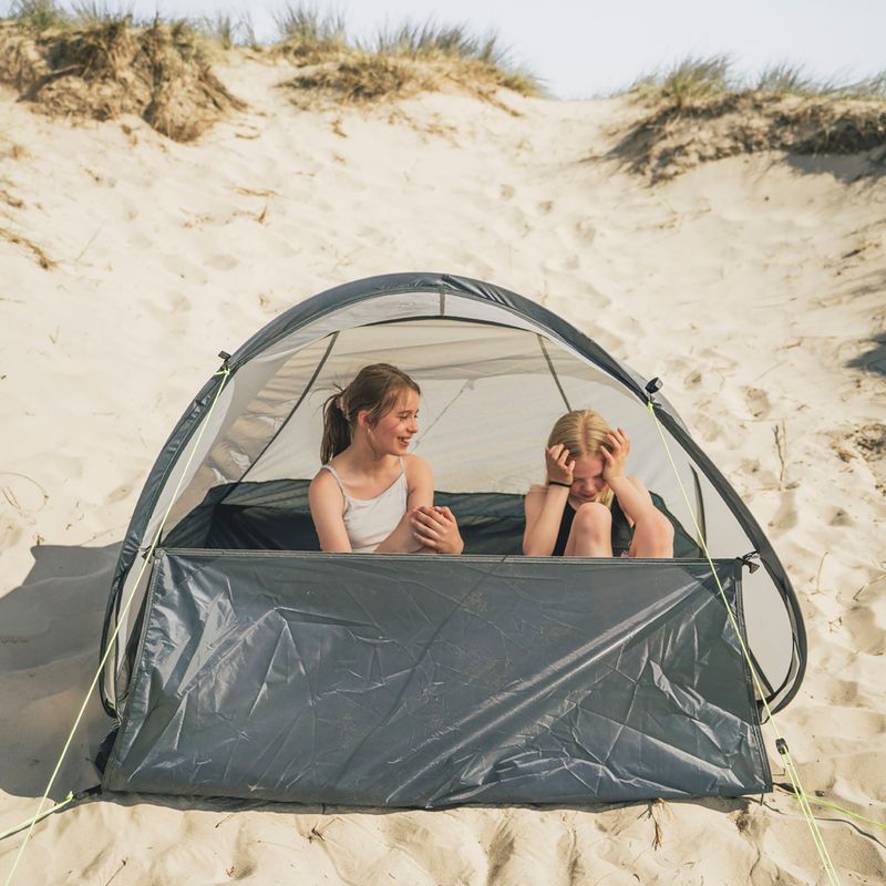 Strandschutz-Zelt Outwell Eastbourne Beach Shelter light grey 9