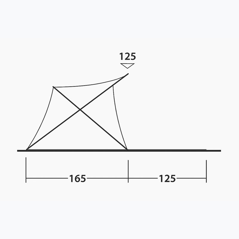 Strandschutz-Zelt Outwell Whitby Beach Shelter light grey 6