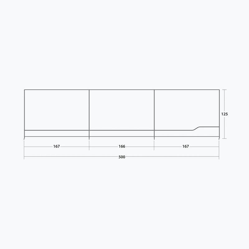 Windschutz Outwell Oklahoma Windscreen gray 3