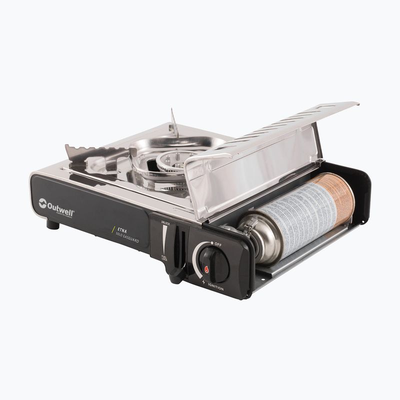 Outdoor-Kocher Outwell Etna Solo Gasguard silver 4