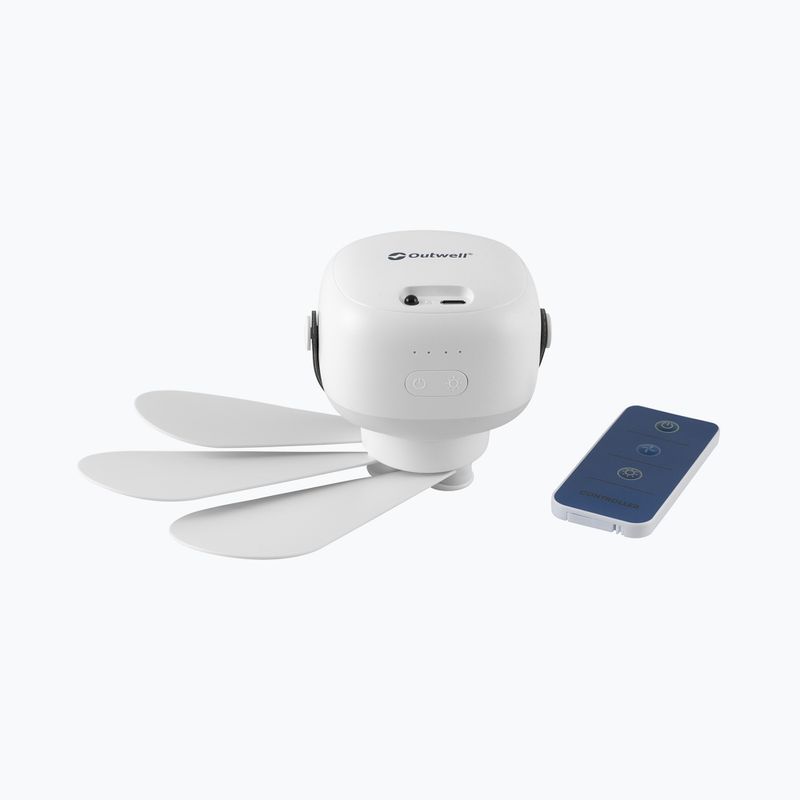 Ventilator mit Lampe Outwell Aurelios Rechargeable white 3