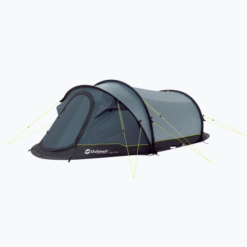 3‑Personen Campingzelt Outwell Nexion 3 Ocean green/gray 2