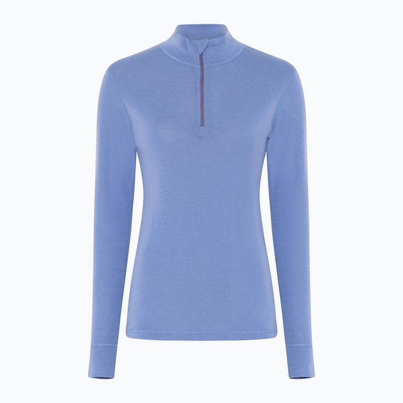 Damen-Funktionssweatshirt Dovre Wool Zip blue 5