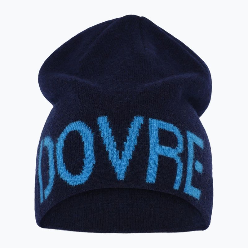 Herren-Wintermütze Dovre Wool Logo Beanie blue