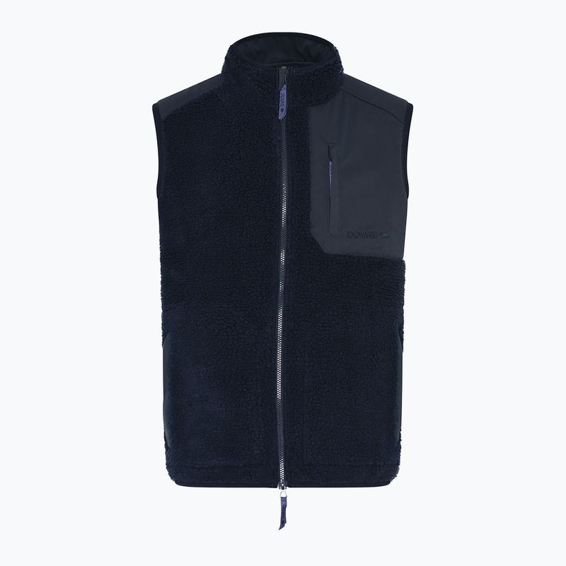 Herrenweste Dovre Teddy Fleece navy 4