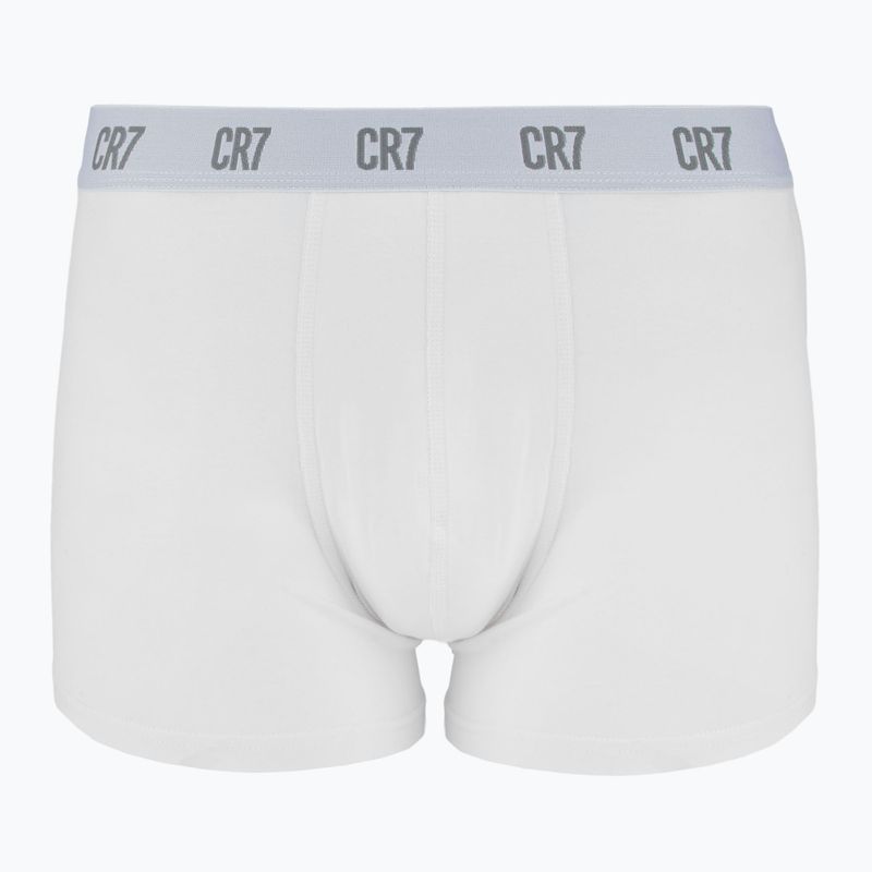 Boxershorts Herren CR7 Basic Trunk 3 Paar white/ greymelange/ black 4