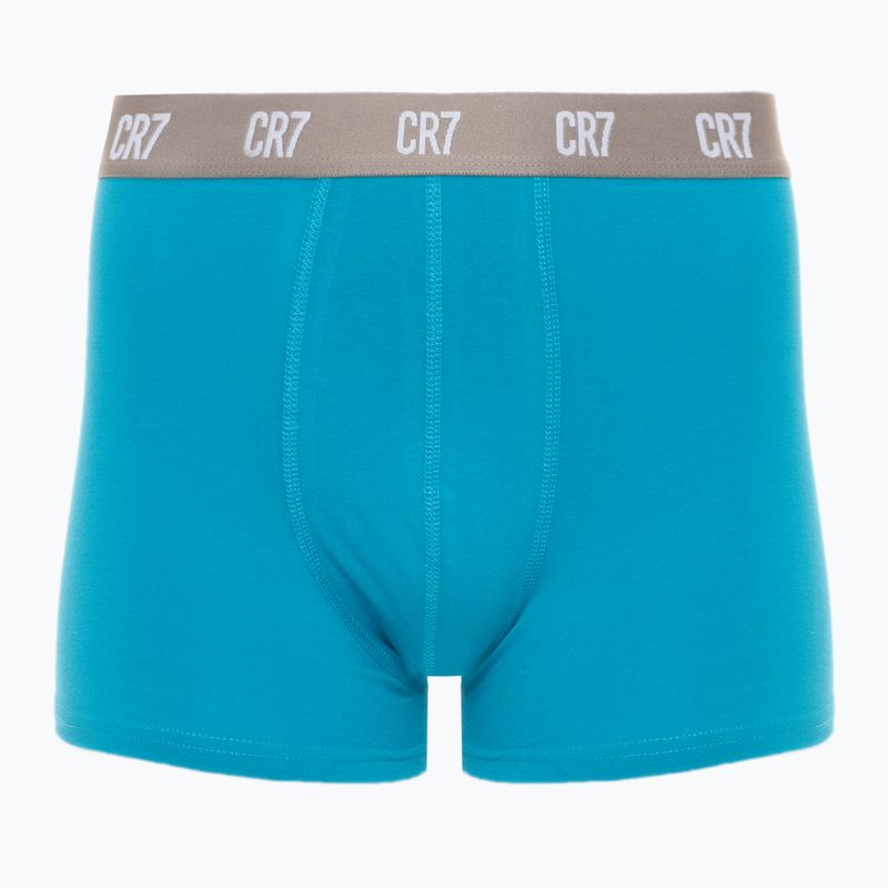 Boxershorts Herren CR7 Basic Trunk 3 Paar black/ green/ light green 2