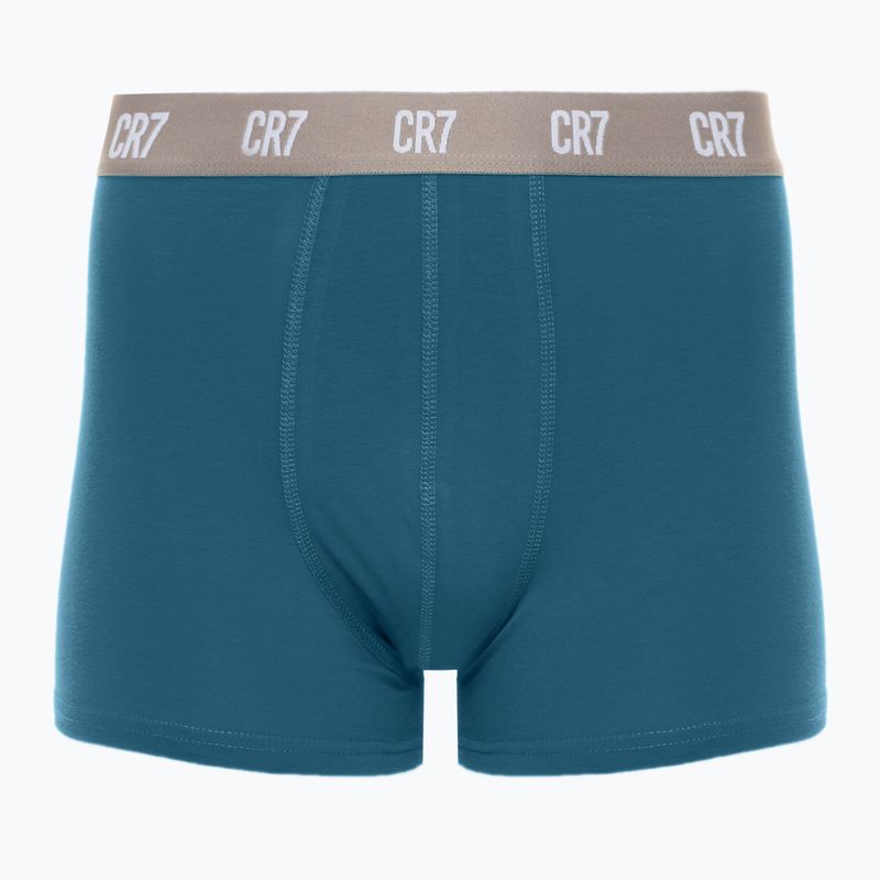 Boxershorts Herren CR7 Basic Trunk 3 Paar black/ green/ light green 3