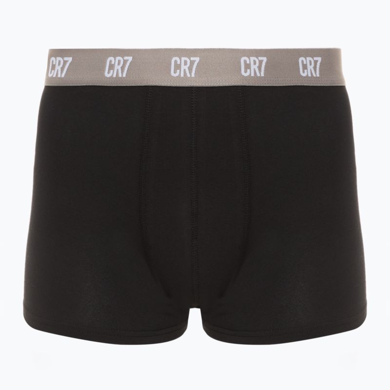 Boxershorts Herren CR7 Basic Trunk 3 Paar black/ green/ light green 4