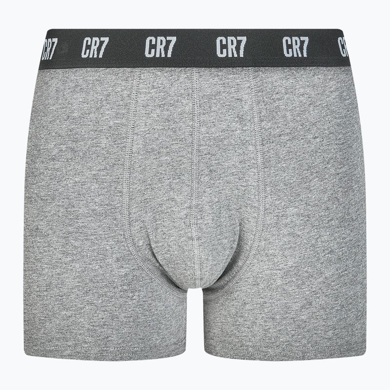 Boxershorts Herren CR7 Basic Trunk 5 par black/dark grey/grey/white 5
