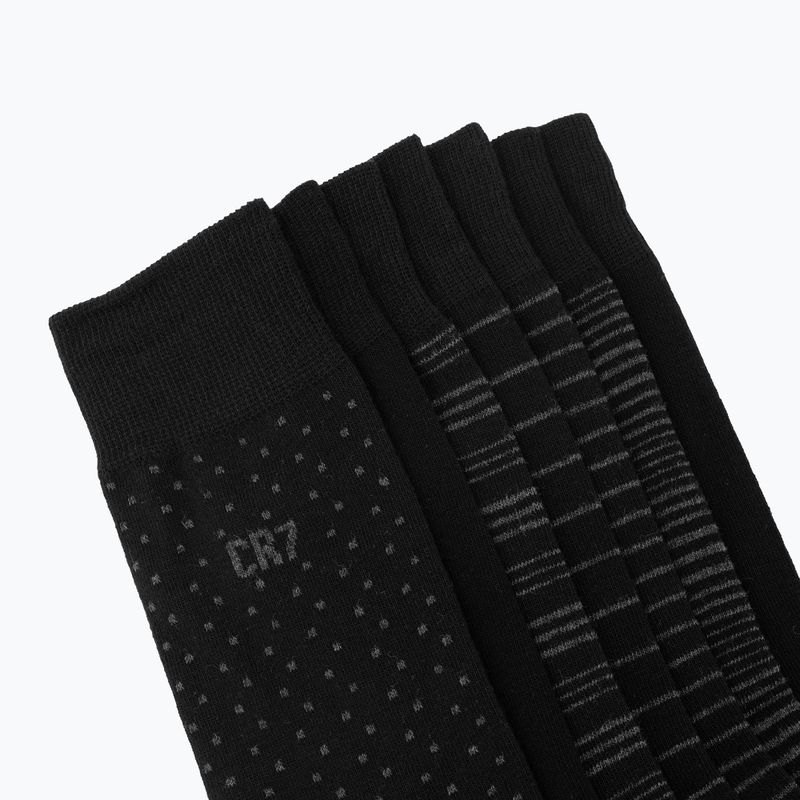 Herren CR7 Socken 7 Paar schwarz 18