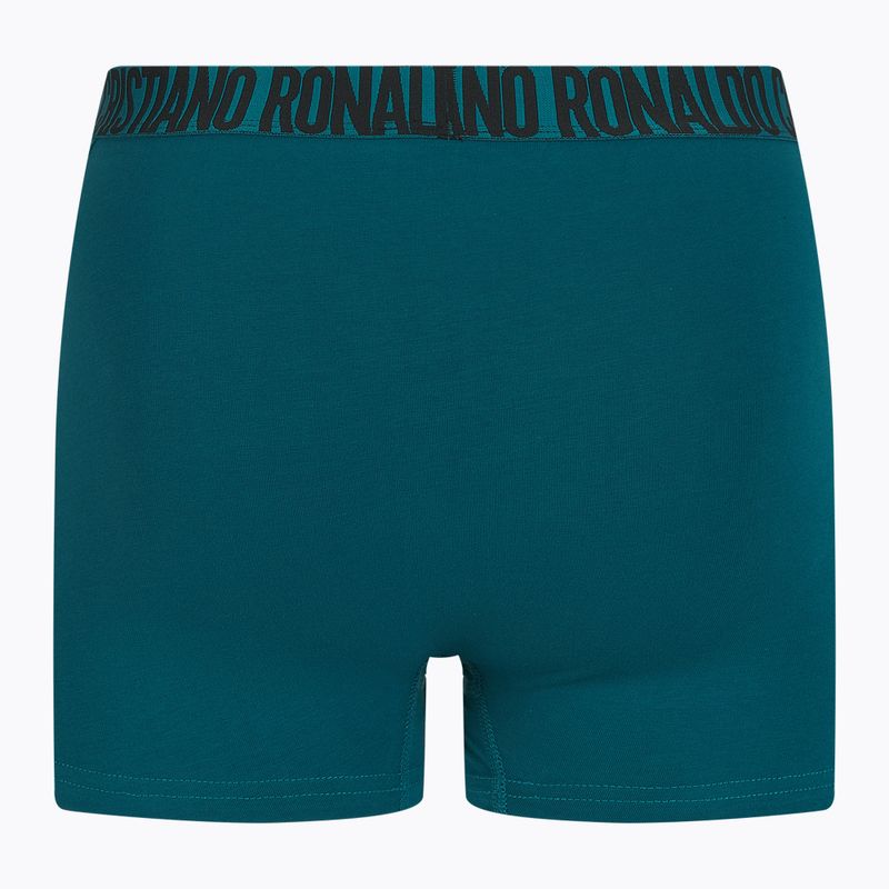 Herren CR7 Basic Trunk Boxershorts 3 Paar blau/navy 6