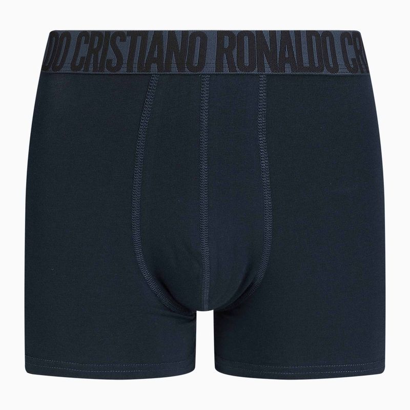 Herren CR7 Basic Trunk Boxershorts 3 Paar blau/navy 8