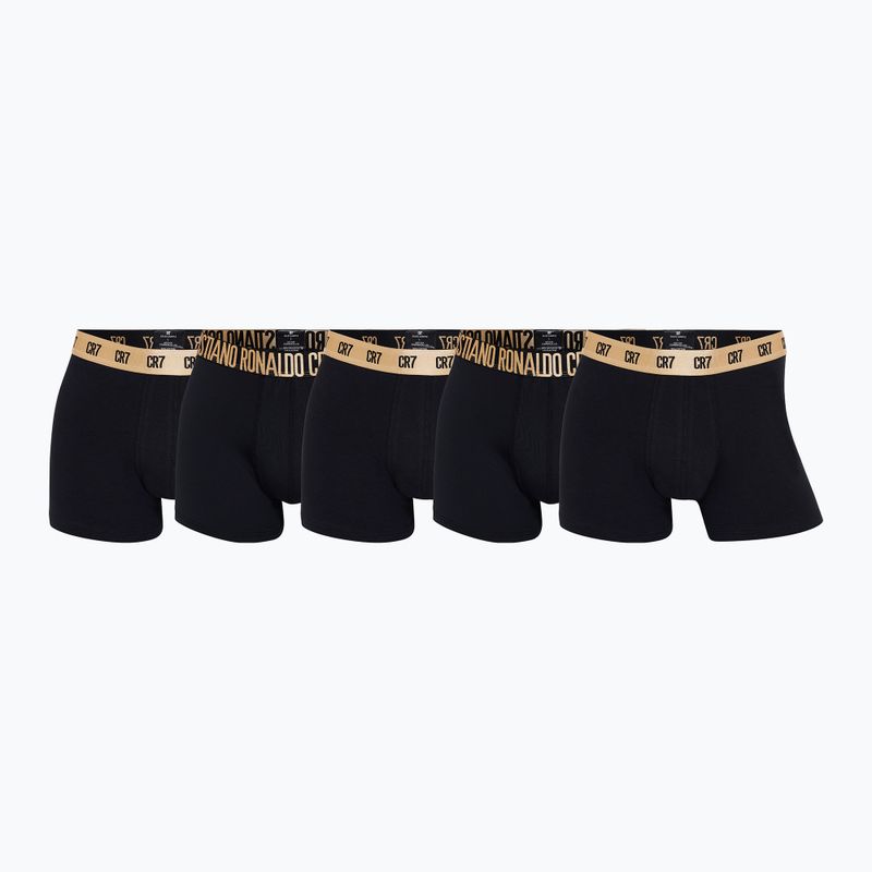 Herren CR7 Basic Trunk Boxershorts 5 Paar gold