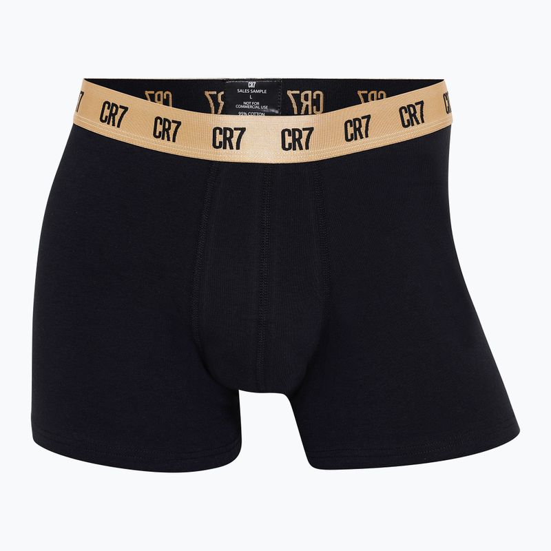 Herren CR7 Basic Trunk Boxershorts 5 Paar gold 2