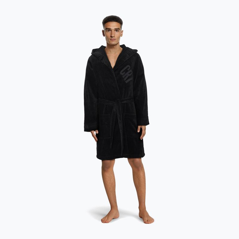 Bademantel Herren CR7 Bathrobe black 3