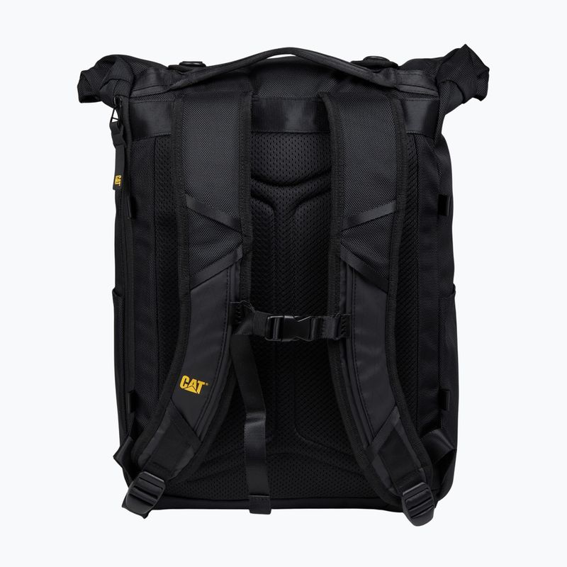 Cityrucksack Caterpillar Utility X Rolltop Backpack 28 l black 3