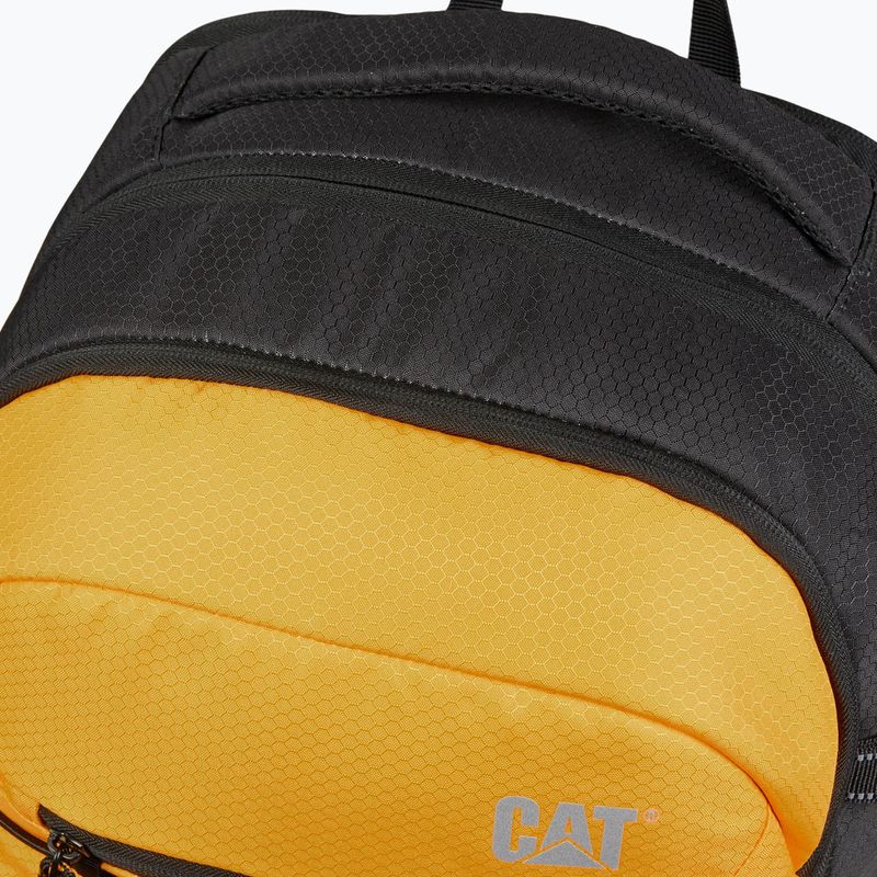 Cityrucksack Caterpillar Logan Backpack 25 l black/yellow 5