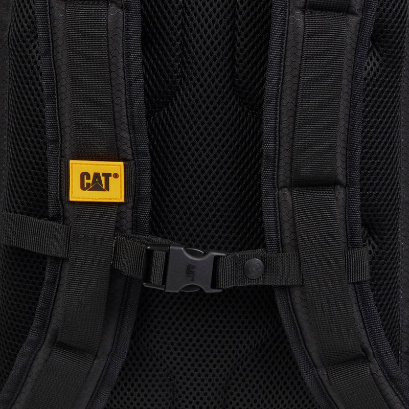 Cityrucksack Caterpillar Logan Backpack 25 l black/yellow 10