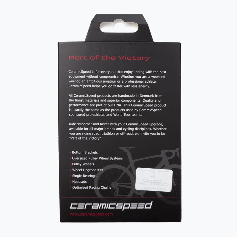 Shimano 11s Silber CeramicSpeed UFO Fahrradkette 105641 2