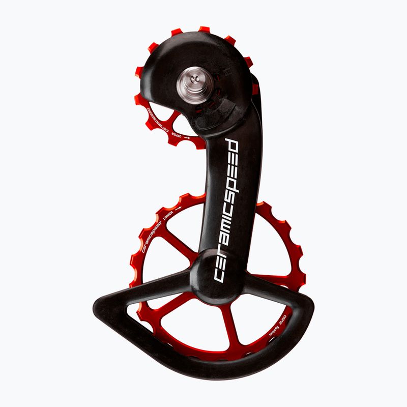 CeramicSpeed-Schaltauge OSPW 9100/R8000 Serie Rot beschichtet 106318