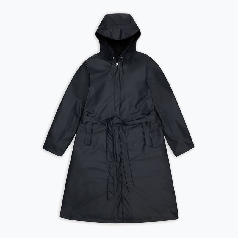 Damen Regenmantel Rains A-Line Longer black 4