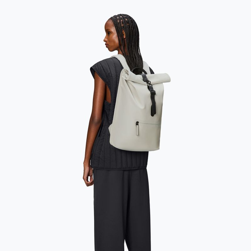 Cityrucksack Rains Rucksack Rolltop 13 + 4 l matrix 3